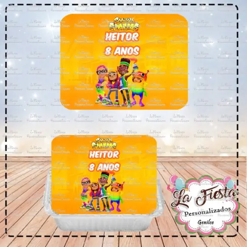 Tampa Marmita 500 ml Subway Surfers