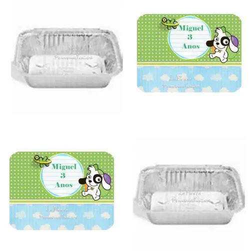 Tampa Marmita Doki 16x12 Cm 500 Ml