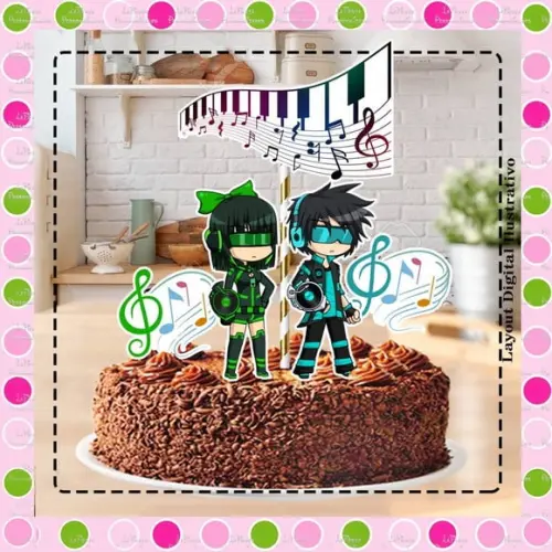Topo de Bolo Gacha life