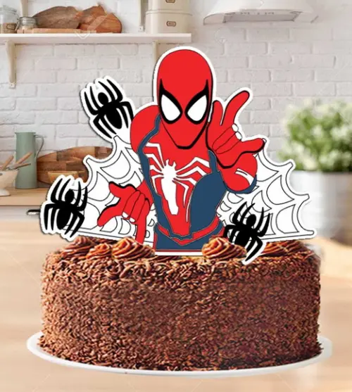 Topo de Bolo Homem Aranha