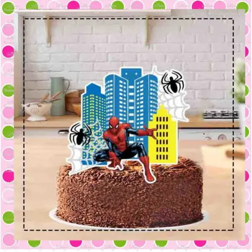 Topo de Bolo Homem Aranha