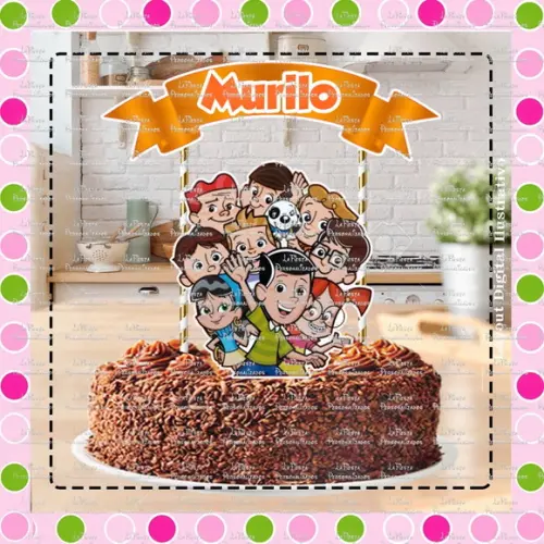 Topo de Bolo Midinho, o Pequeno Missionário