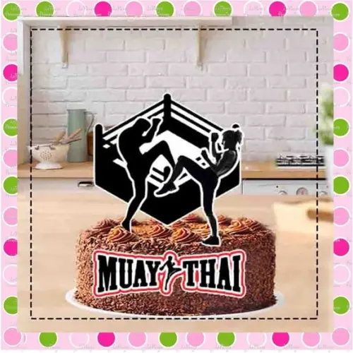 Topo de Bolo Muay thai