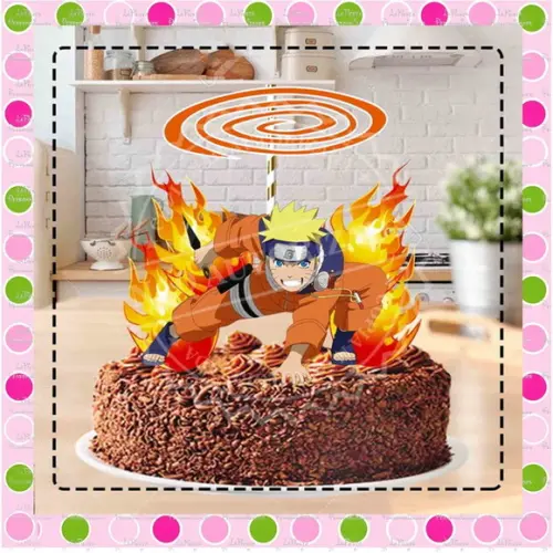 Topo de Bolo Naruto