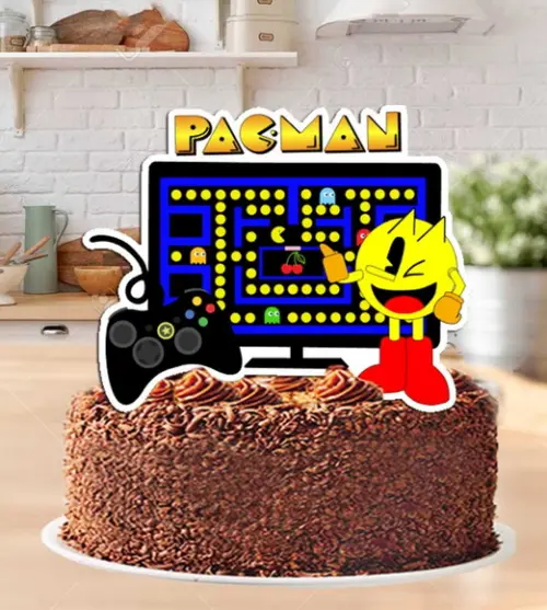 Topo de Bolo Pacman