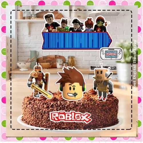 Topo de Bolo Roblox
