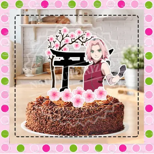 Topo De Bolo Sakura