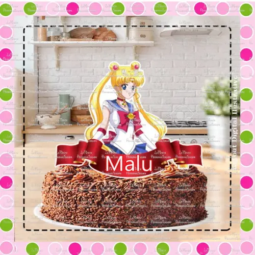 Topo de Bolo Sailor Moon