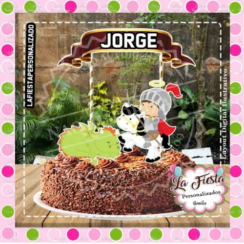 Topo de Bolo São Jorge