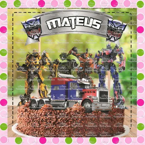 Topo De Bolo Transformers