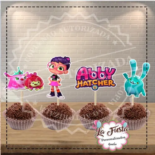 Toppers para Docinho Abby Hatcher