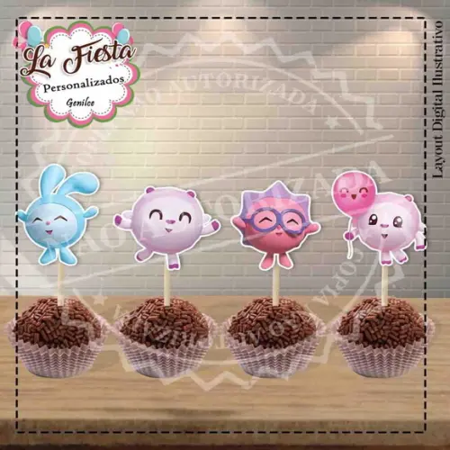 Toppers para Docinho Baby Riki