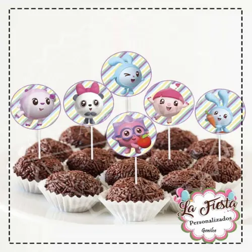 Toppers para Docinho Baby Riki