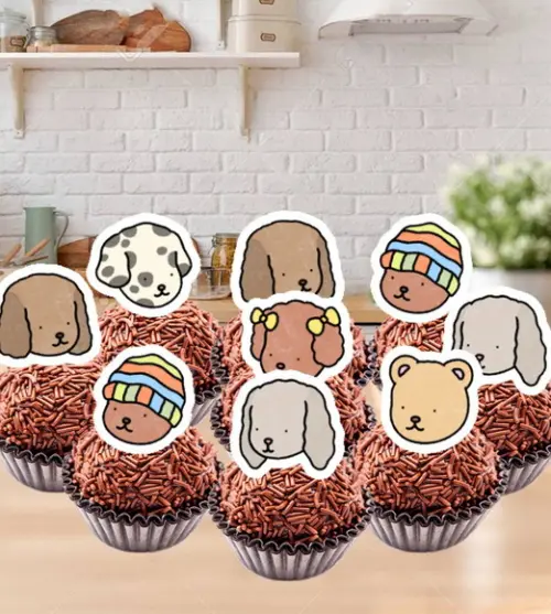Toppers para Docinho Bobbie Goods