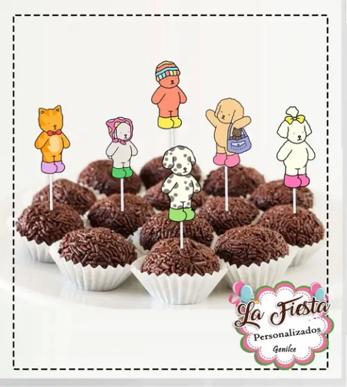 Toppers para Docinho Bobbie Goods