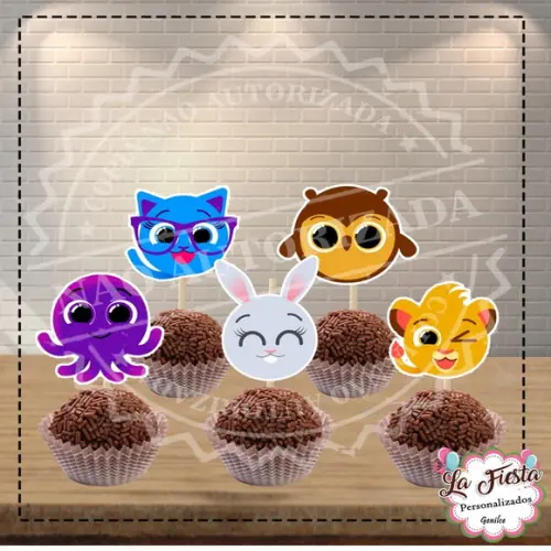 Toppers para Docinho Bolofofos