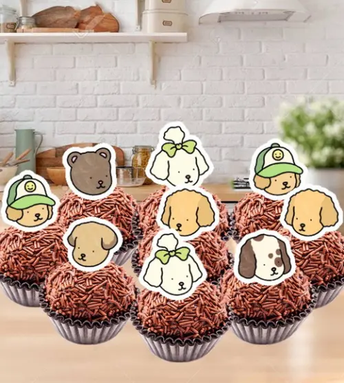 Toppers para Docinho Bobbie Goods