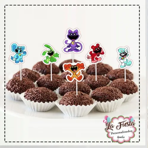 Toppers para Docinho Catnap Poppy Playtime