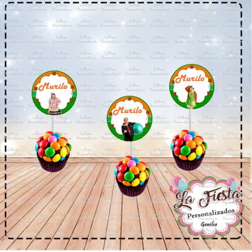 Toppers para docinho Chaves