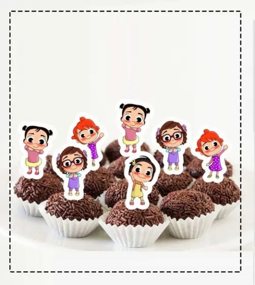 Toppers para Docinho Cocomelon