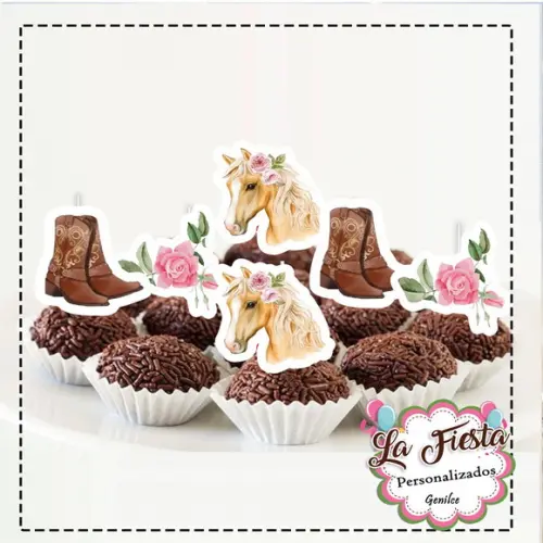 Toppers para Docinho Country