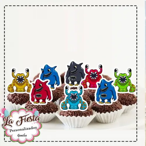 Toppers para Docinho Garten Of Banban
