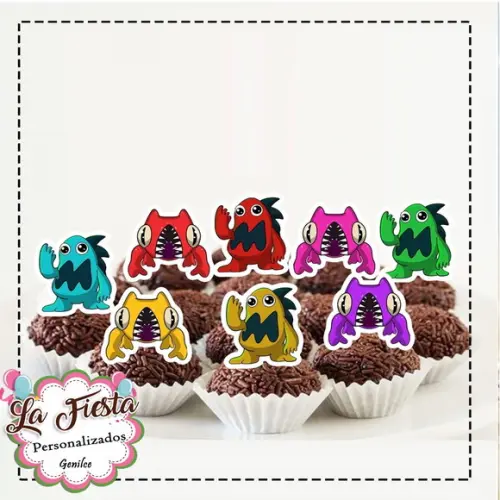 Toppers para Docinho Garten Of Banban