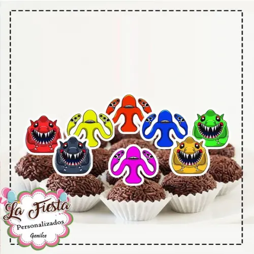 Toppers para Docinho Garten Of Banban