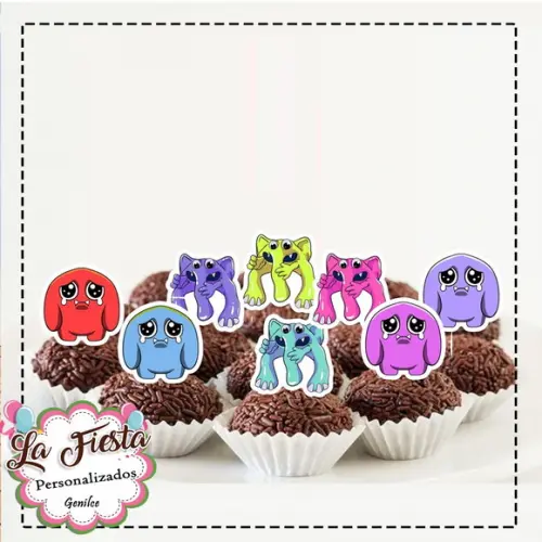 Toppers para Docinho Garten Of Banban