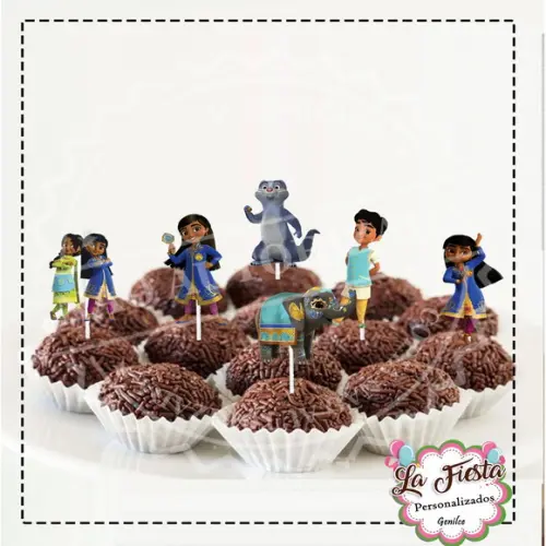 Toppers para Docinho Mira, a Detetive do Reino