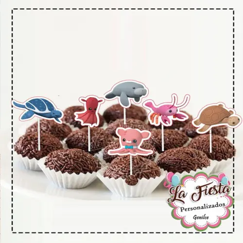 Toppers para Docinho Octonautas
