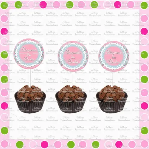 Toppers para Docinho Passarinho