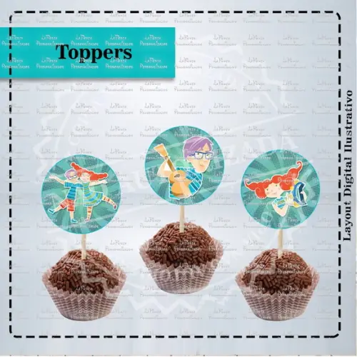 Toppers para Docinho Palavra Cantada