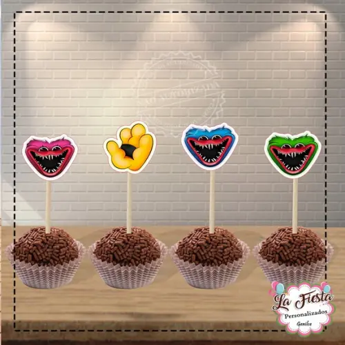 Toppers para Docinho Poppy Playtime