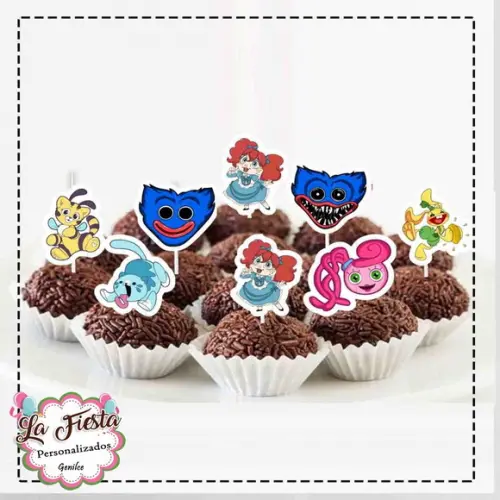 Toppers para Docinho Poppy Playtime