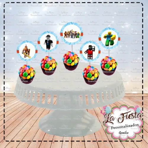 Toppers para Docinho Roblox