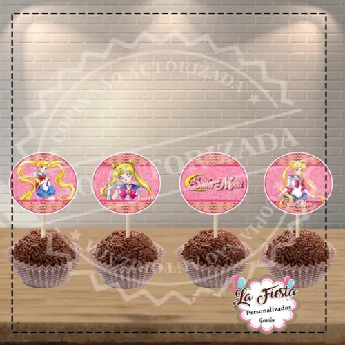 Toppers Para Docinho Sailor Moon