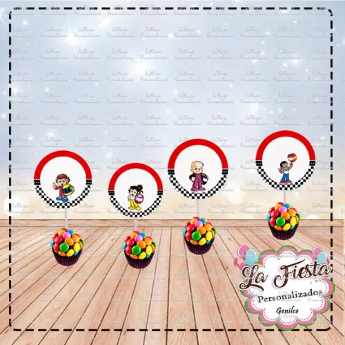 Toppers para Docinho Senninha