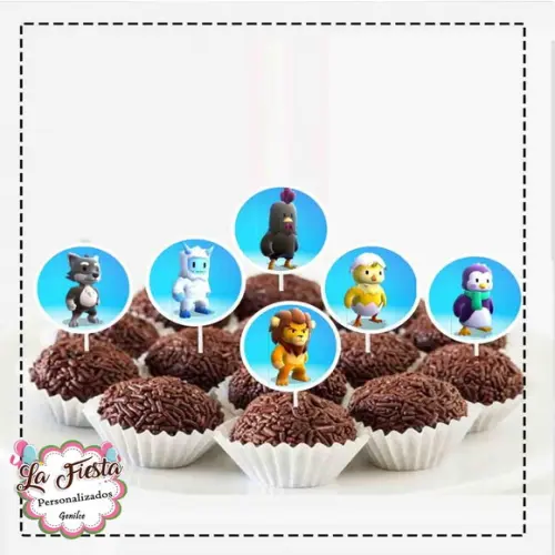 Toppers para Docinho Stumble Guys