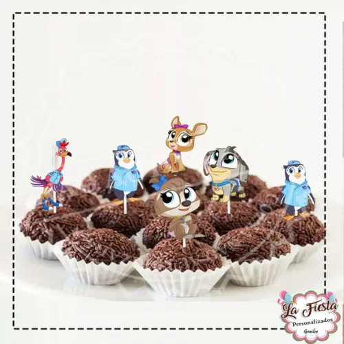 Toppers para docinho T.O.T.S.