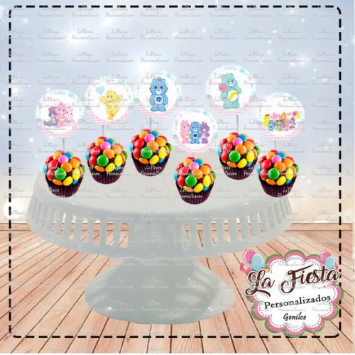 Toppers para docinho Ursinho Carinhoso