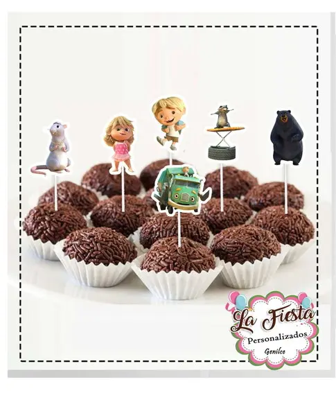 Toppers para Docinho Zé Coleta