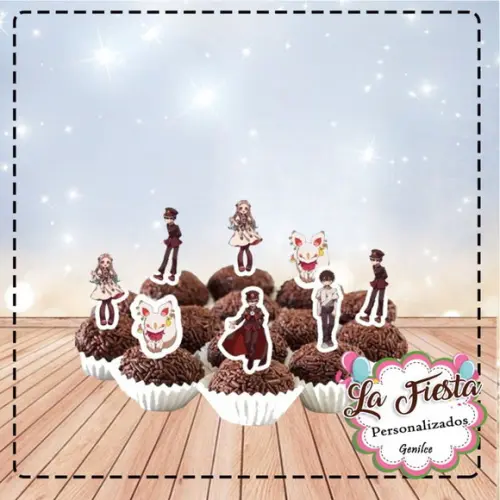 Toppers para Docinhos Toilet-bound Hanako-kun