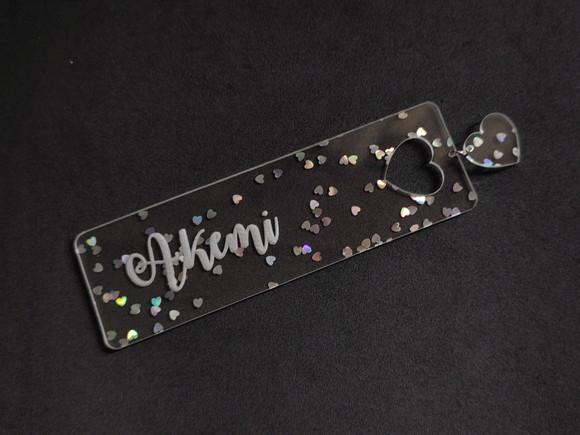 Marca Página Personalizado em Acrílico Fantasia