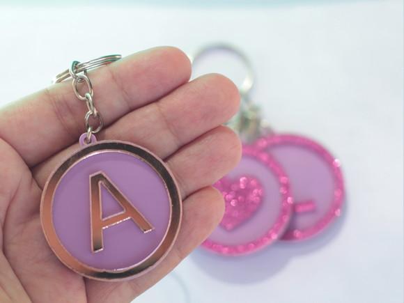 Chaveiro em Acrílico Personalizado - Duas Faces