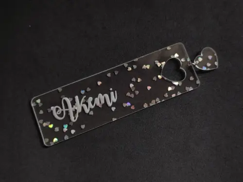 Marca Página Personalizado em Acrílico Fantasia