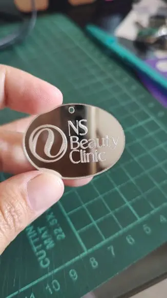 Chaveiro Personalizado Oval 30x40mm