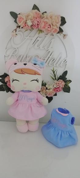Boneca Metoo Ratinha com Vestido Extra (ler Descrição)