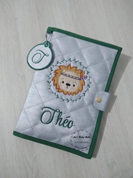 Capa caderneta de vacinas em sintético ( impermeável)