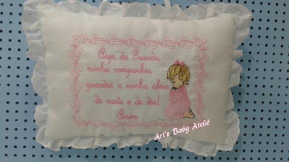 Enfeite de porta com oração